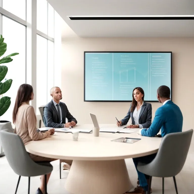 Painel com resumo de estudos de caso e indicadores práticos